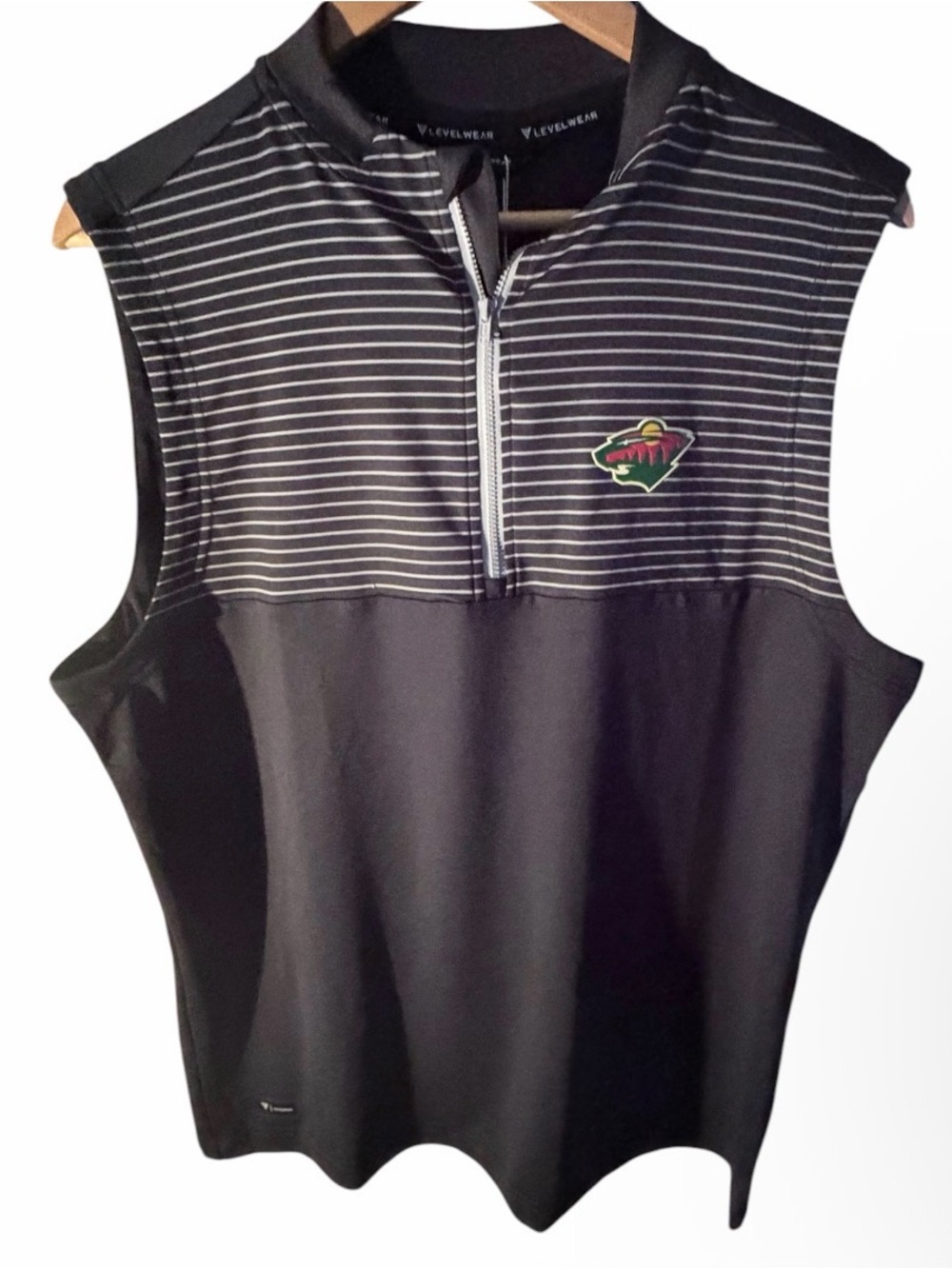 Minnesota Wild Levelwear NHL Hockey Sleeveless Golf Vest Size Medium